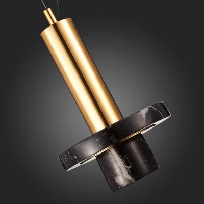 Светильник подвесной ST-Luce Золотистый/Черный GU10 1*5W PIETRA_11