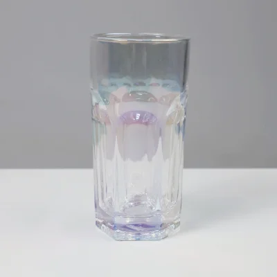 Бокал POKA, стекло, перламутр, 14,5*7,2см фотография