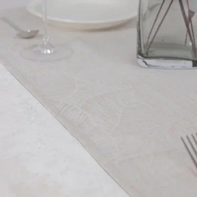 Дорожка, 45*150см, листея 2679, лен 010101 фотография