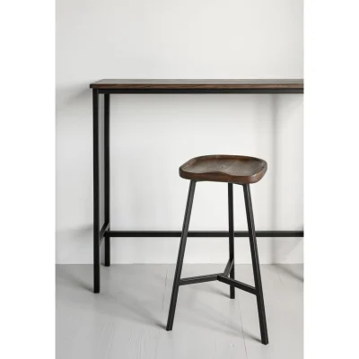 Стул полубарный PopART-65 мореный/черный_3