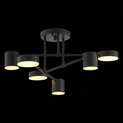 Светильник потолочный Черный/Черный LED 6*7W 4000K NOBEL_7