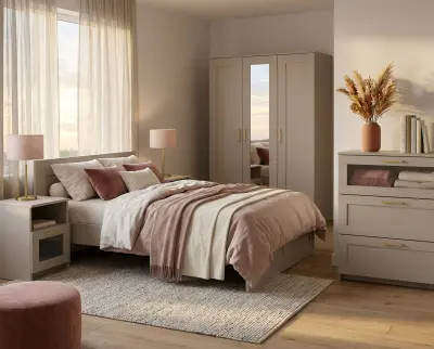 Спальня НАВИ, кашемир. Комплект №1 фотография