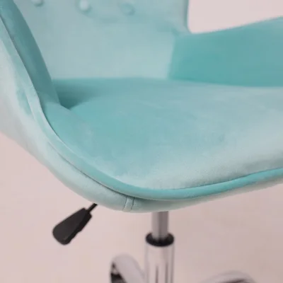 Кресло поворотное BELLA, велюр/мятный_21