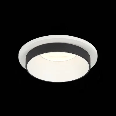 Св-к встр. Белый GU10 1*50W  D92xH38 220V Без ламп Встраиваемые светильники_7