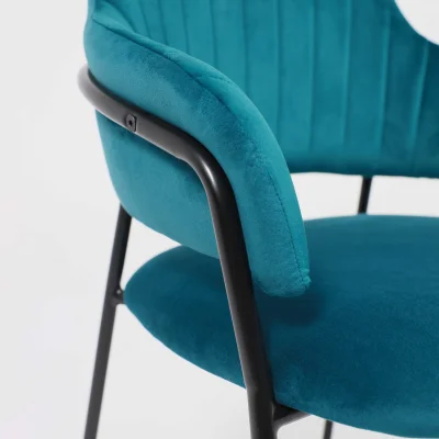 Стул AV 448, изумрудный бархат/черный_6