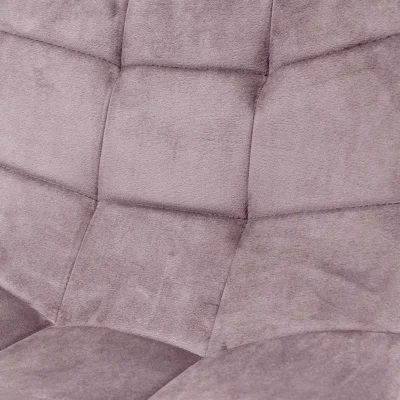 Стул барный MIA, пыльная роза велюр HLR25/черный_7