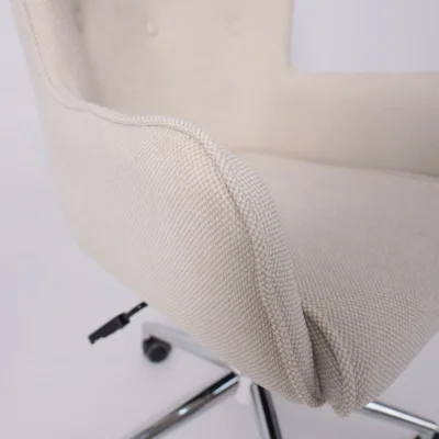 Кресло поворотное BELLA, XL, букле/белый_7