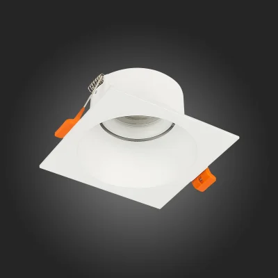 Св-к встр. Белый GU10 1*50W  L103xW103xH52 220V Без ламп Встраиваемые светильники_5