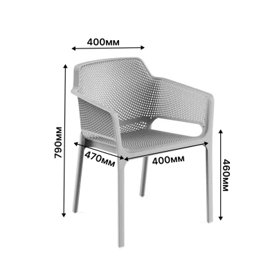 Стул EVER, серый new_5