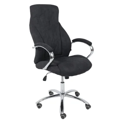 Кресло поворотное MASTIF, ткань/графит фотография