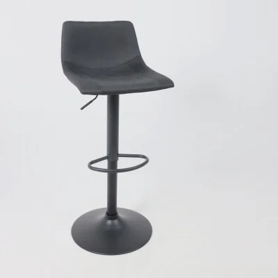 Стул барный BEN, ткань,  черный/черный_22