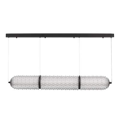Светильник подвесной ST-Luce черный/прозрачный LED 1*37W 4000K SAGUARO_2