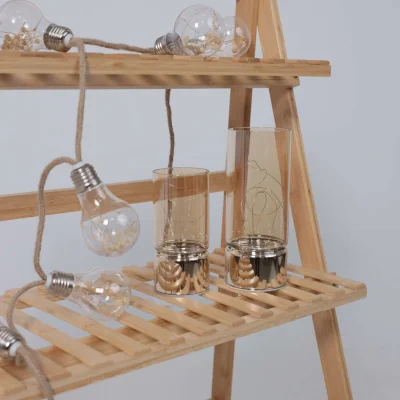 Светодиодный декор AKS тип 1 ( К-т Ваз 7х15см+8х20см, 10LED+20LED, 2АА+3АА )_12