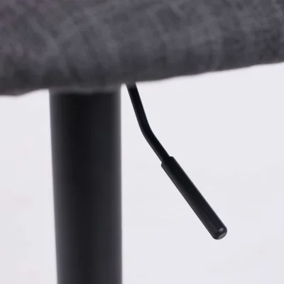 Стул барный JESSY, темно-серая ткань/черный_11