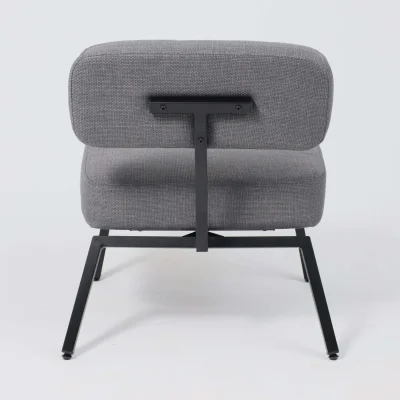 Кресло ASPEN, серая рогожка BJORN 13/черный_12