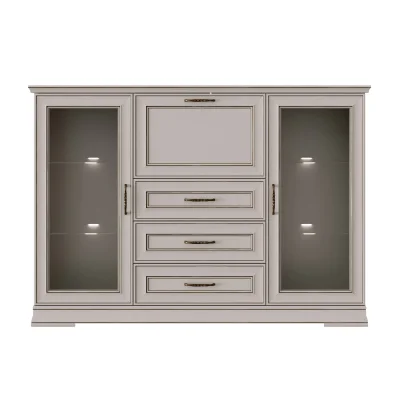 Н.м. "FLORENCIA" тумба KOM2W3S1B с подсветкой, Персидский жемчуг_2