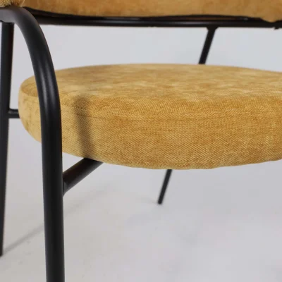 Кресло AV 350, горчичный шенилл Римини 08/черный_12