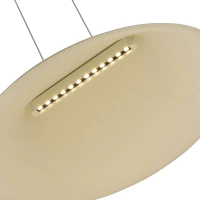 Светильник подвесной ST-Luce Бежевый,Белый/Бежевый,Белый LED 1*12W SENTITO_5