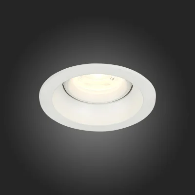 Св-к встр. Белый GU10 1*50W  D94xH40 220V Без ламп Встраиваемые светильники_8