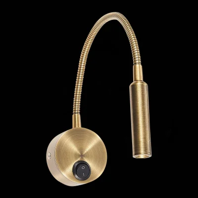 Светильник настенный ST-Luce Бронза/Бронза LED 1*3W 3000K Настенные светильники фотография