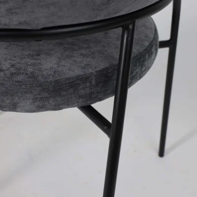 Кресло AV 350, антрацитовый шенилл Римини 14/черный_15