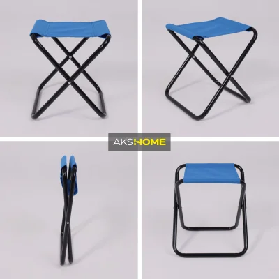 Табурет складной ANGLER,  синий_3