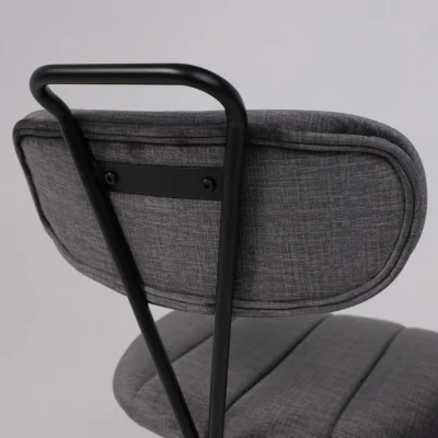 Стул TORI, серый велюр VOSS 15/черный_19