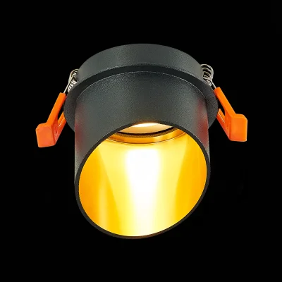 Св-к встр. Черный GU10 1*50W  IP20 L68xW68xH68 220V Без ламп Встраиваемые светильники фотография