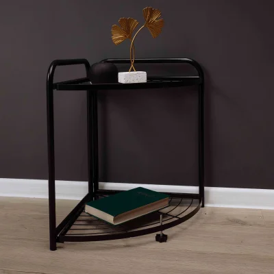 Полка навесная DANA-2, черная_2