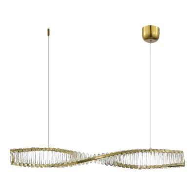 Светильник подвесной ST-Luce Латунь/Прозрачный LED 1*21W 4000K ELICA_3