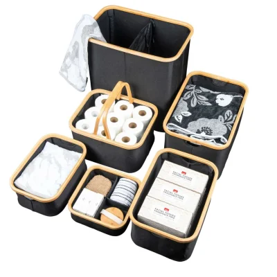 Корзина для белья IRIS - 2, бамбук_4