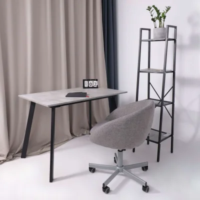 Кресло поворотное ELENA, ткань, серый_13