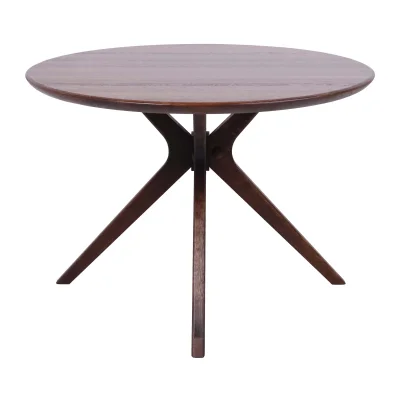 Стол ОКСФОРД, d1100*760, дуб натуральный/покрытие рич_11