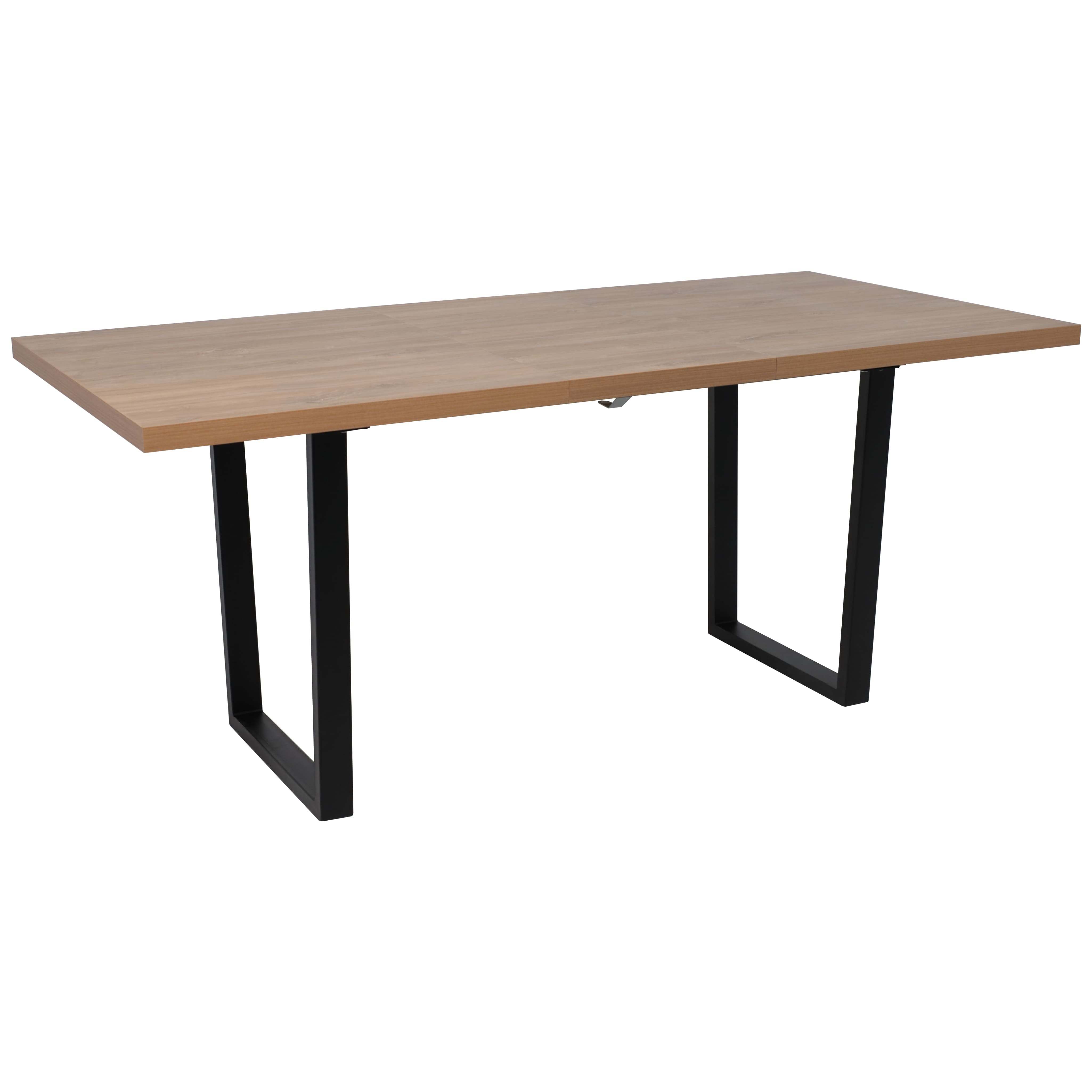Стол FIT 140 раздвижной, 1400(1800)*850, Дуб канзас/Черный_preview_10