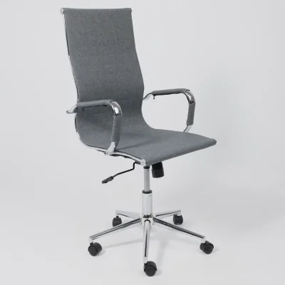 Кресло поворотное EVELIN, ткань, серый_4