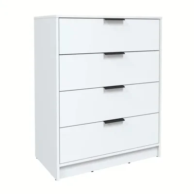 Комод КОНЦЕПТ КТ-К80, к.Белый/ф.Белый  (В1020хШ800хГ451мм)_1