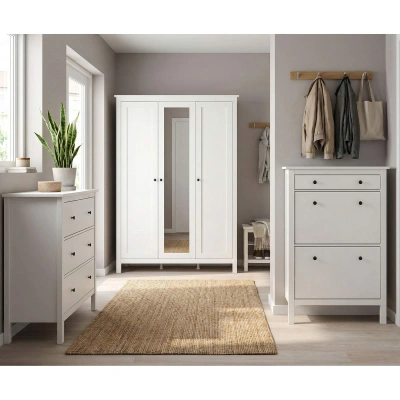 Прихожая Сага, белый. Комплект №2 фотография