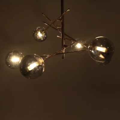 Светильник BUBBLE, потолочный, 6*G9, дымчатый_5