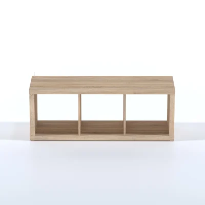 Стеллаж ФОРА 3  112х41х38см, дуб беленый_2