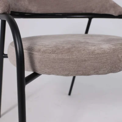 Кресло AV 350, светло-коричневый шенилл Римини 05/черный_12