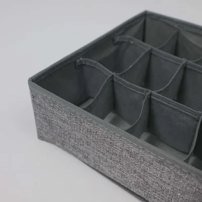 Контейнер для хранения MACKENZIE-1, 18 ячеек, серый, 34*24*9см_4