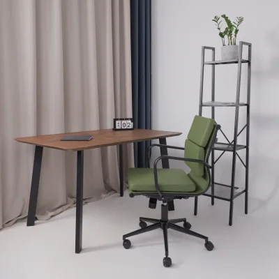 Кресло рабочее INDIGO, LB зеленый/черный_9