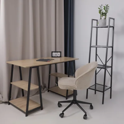 Кресло FOXY, бежевый шенилл Ote Canna 170/черный_7