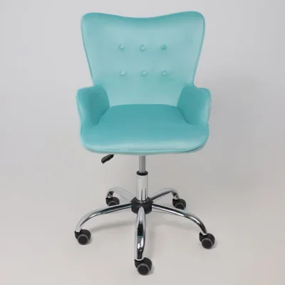 Кресло поворотное BELLA, велюр/мятный_16