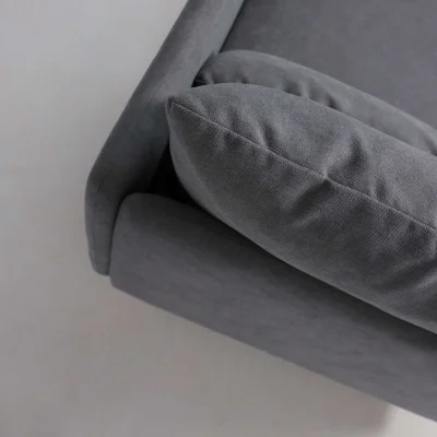 Модуль трехместный Линту + кресло Линту + подлокотник Линту, серый _38