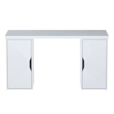 ИНГАР 2/ДВ/ДВ стол письменный 140x75x55, белый_5