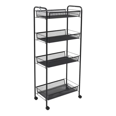 Этажерка Ладья 24К, (черный) фотография