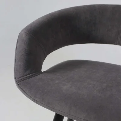 Стул барный BARNY-R 700, b28 ANTRACITE LUX\черный_10