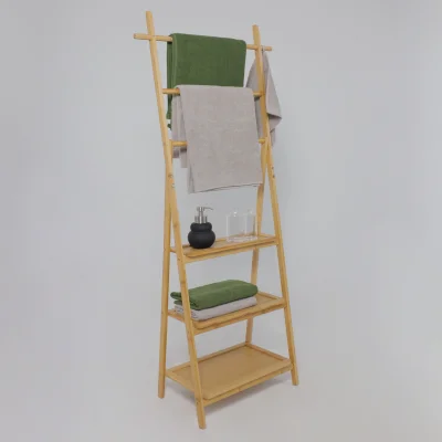 Набор полотенец махровых TANUKI, 2 шт (50*90см+70*140см), серо-бежевый, 16-1305_10