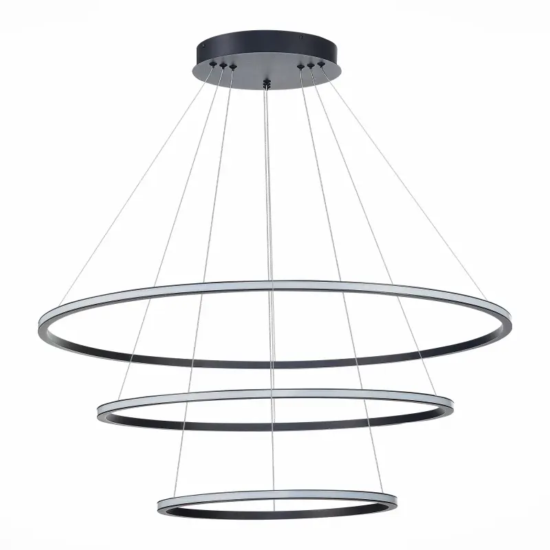 Светильник подвесной ST-Luce Черный/Белый LED 1*114W 4000K Подвесные светильники_preview_4